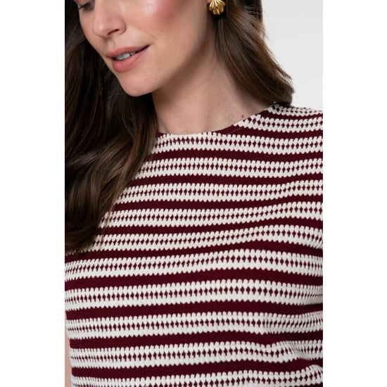 Geisha 63486-20 010 top off-white/merlot - Image 6