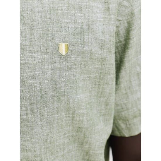 Jack & Jones Jprblusummer lin. bl. shield ss shirt sn dessin - Image 2
