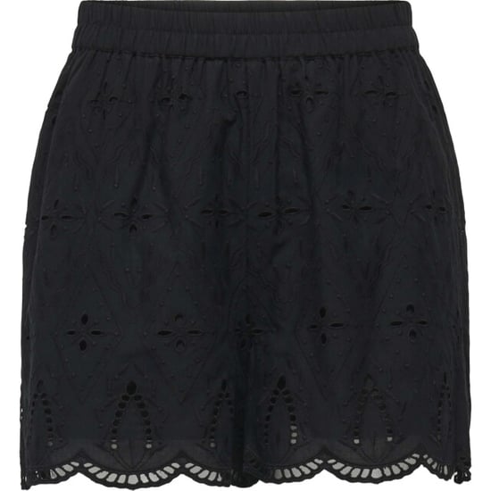 Only Onlfrani emb pull up shorts wvn black - Image 1