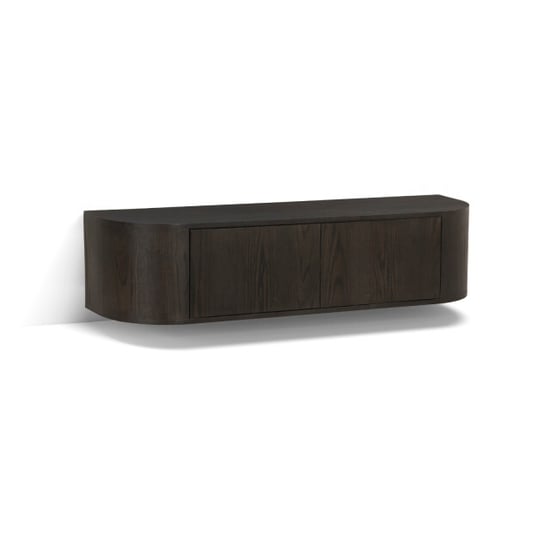 Livingfurn tv-meubel novero espresso zwevend 35x140x33cm - Image 5