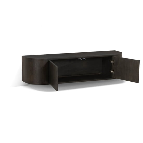 Livingfurn tv-meubel novero espresso zwevend 35x140x33cm - Image 6