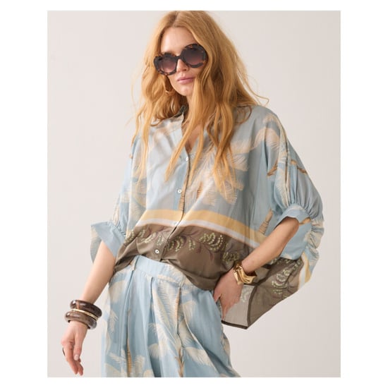 Summum Blouse palmtree print 2s96-12451 - Image 2