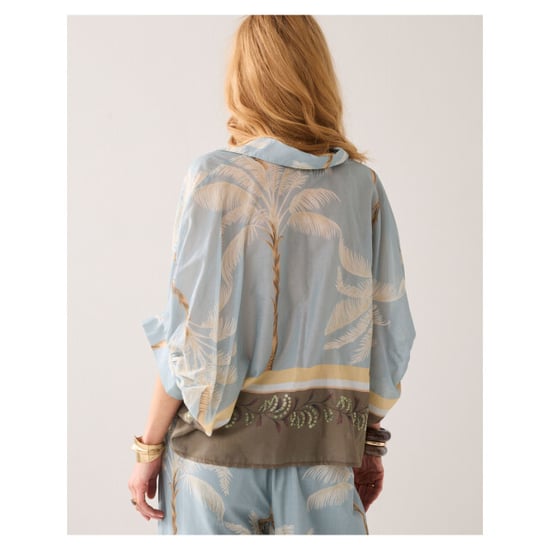 Summum Blouse palmtree print 2s96-12451 - Image 4