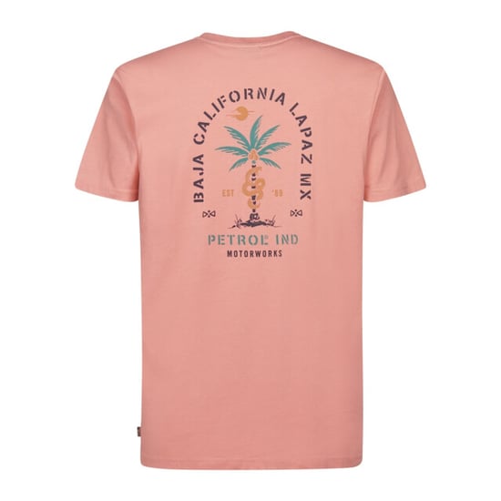 Petrol Industries Men t-shirt ss classic print zalmpeach - Image 2