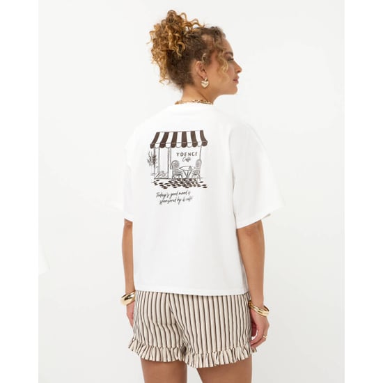 Ydence T-shirt hss2648 café - Image 4