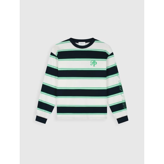 Pure Path Striped essence of life longsleeve tee off - Image 1