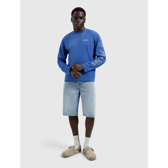 Pure Path Essence of life longsleeve tee faded cobalt - Image 5