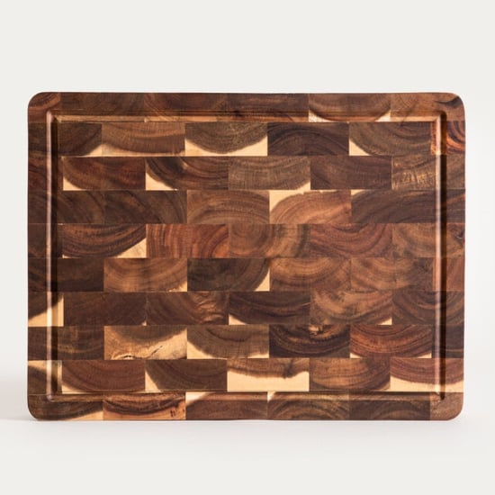 Casa di Elturo Snijplank lucano l40,5 x b34 cm – massief acaciahout – extra dik hakblok met - Image 4