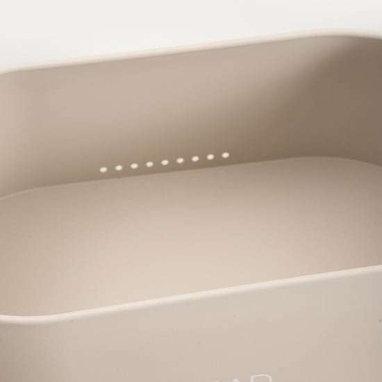 Casa di Elturo Broodtrommel lino b36 cm – metaal met houten handvat – strakke broodbox - Image 4