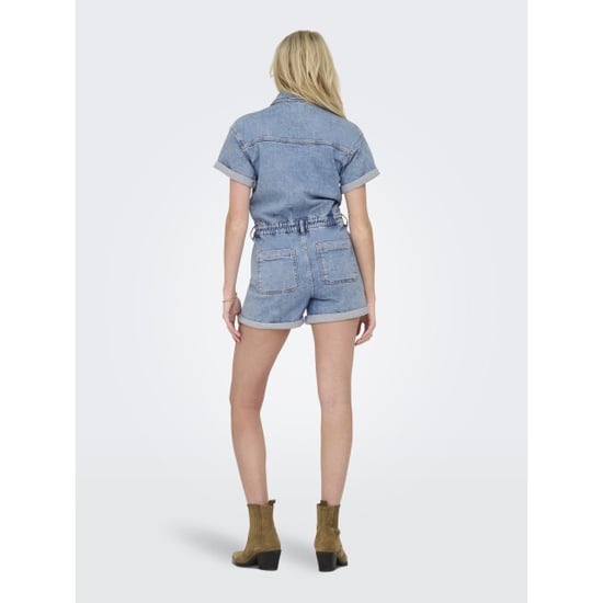 Only Onlcastel s/s dnm playsuit azg - Image 2