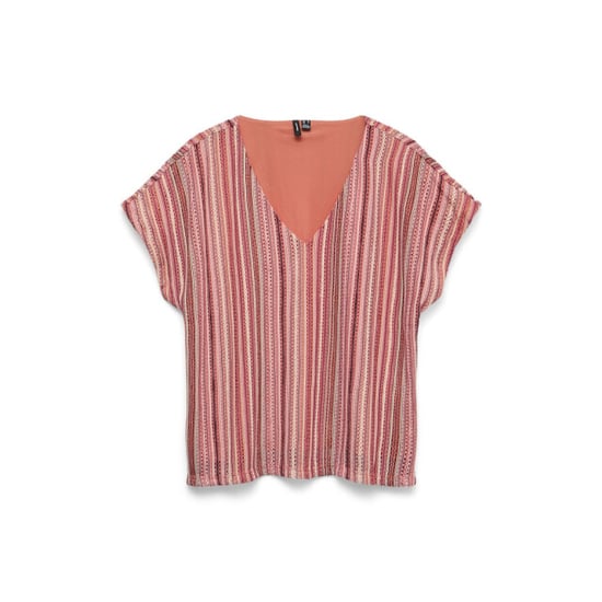 Vero Moda Vmdemi ss v-neck top jrs ga dessin - Image 1