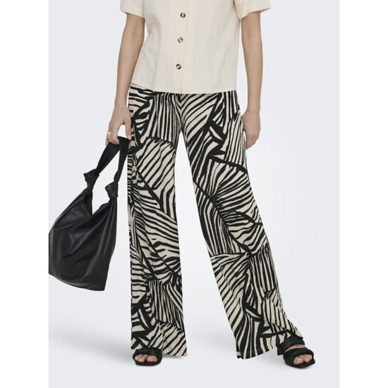 Jacqueline de Yong Jdydebbie new loose pant jrs dia ecru dessin - Image 4