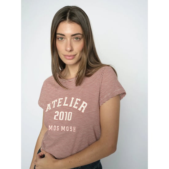 Mos Mosh 178960 272 mmcamp o-ss stripe tee cowhide - Image 1