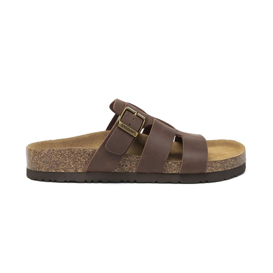 EVER AU Australia Genuine Leather Yates Slides with Sole - Image 1