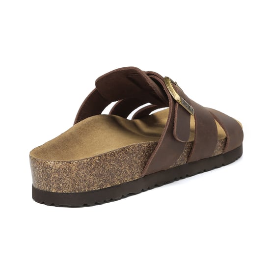 EVER AU Australia Genuine Leather Yates Slides with Sole - Image 6
