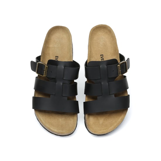 EVER AU Australia Genuine Leather Yates Slides with Sole - Image 2
