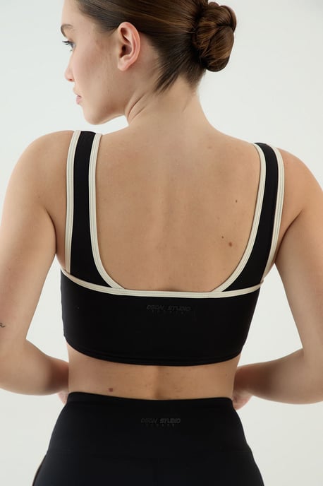 DSGN Studio Sculpt Wrap Front Sports Bra - Image 4