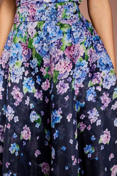 Organza Floral Midi Skirt - Image 4