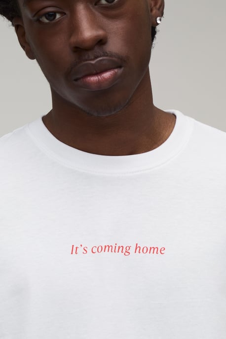 Regular It's Coming Home Print T-Shirt - Image 3