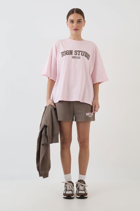 DSGN Studio Applique Oversized T-Shirt - Image 5