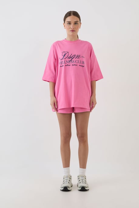 DSGN Studio Wellness Club Oversized T-Shirt - Image 5