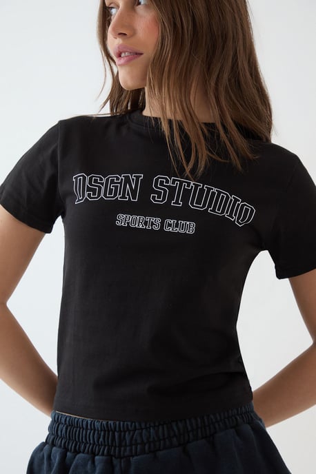 DSGN Studio Sports Club Printed Baby T-Shirt - Image 4