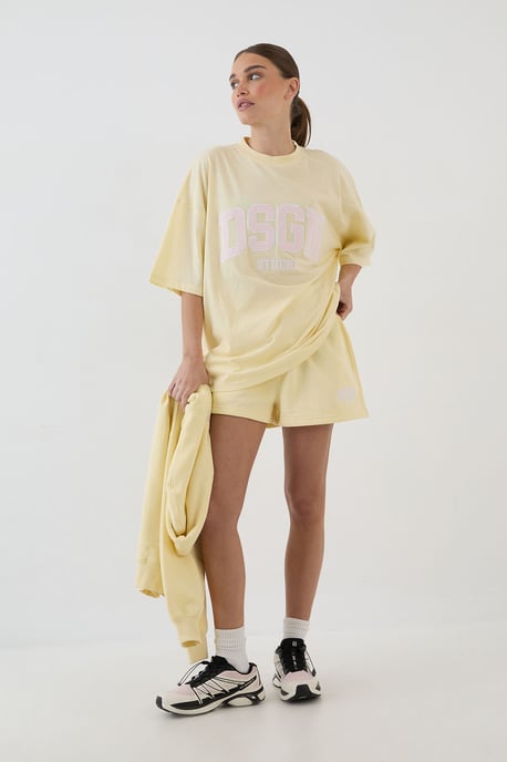 DSGN Studio Collegiate Applique Oversized T-Shirt - Image 3