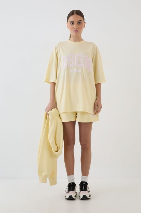 DSGN Studio Collegiate Applique Oversized T-Shirt - Image 5