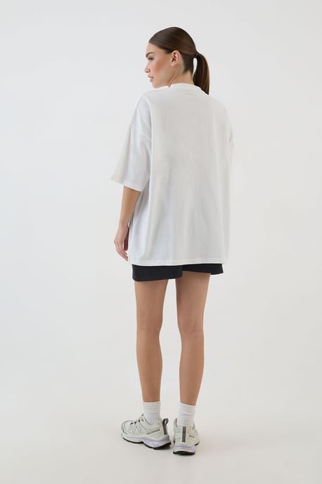 DSGN Studio Script Embroidered Oversized T-Shirt - Image 2