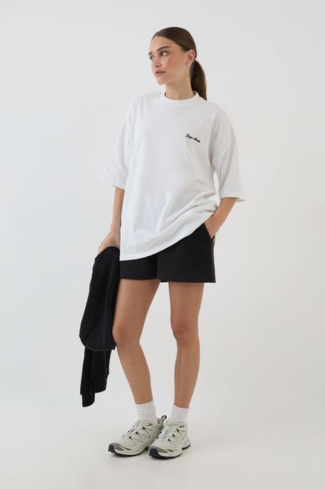 DSGN Studio Script Embroidered Oversized T-Shirt - Image 3