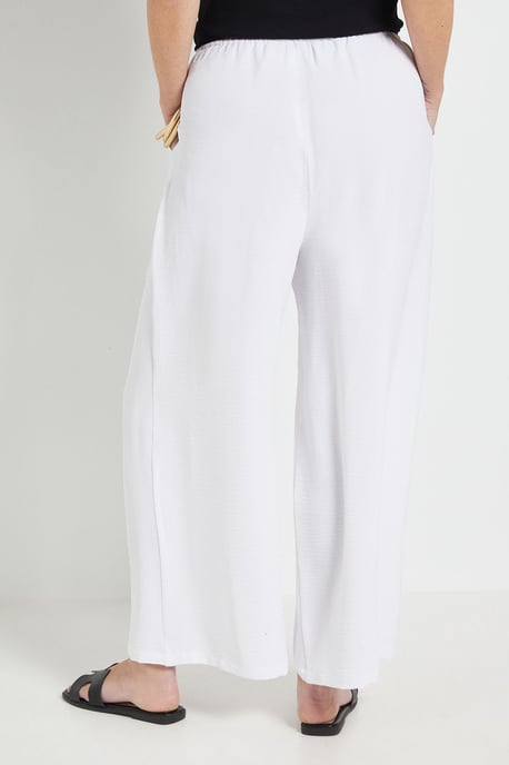 Petite Drawstring Woven Trouser - Image 3