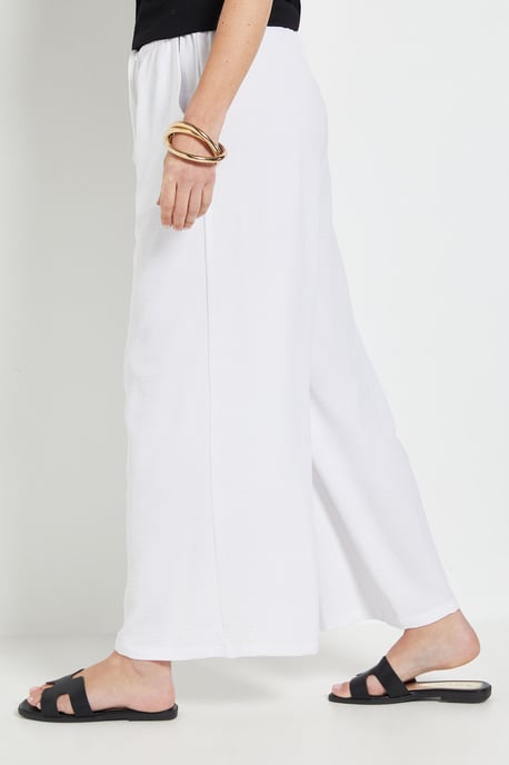 Petite Drawstring Woven Trouser - Image 4