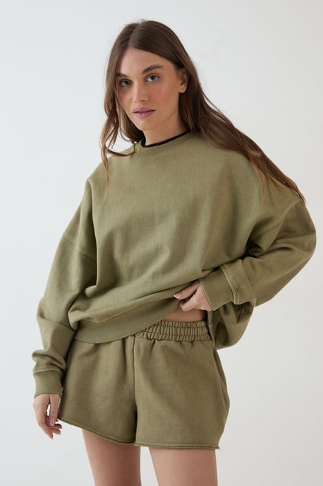 DSGN Studio Heavyweight Washed Oversized Sweatshirt - Image 4