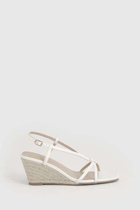 Strappy Open Toe Wedges - Image 3