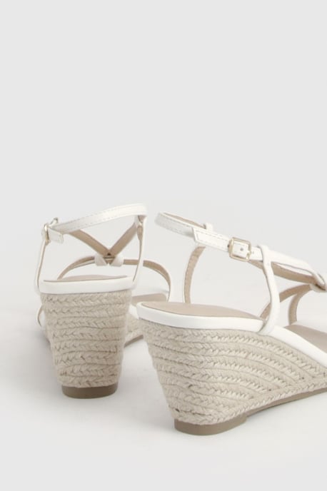 Strappy Open Toe Wedges - Image 4