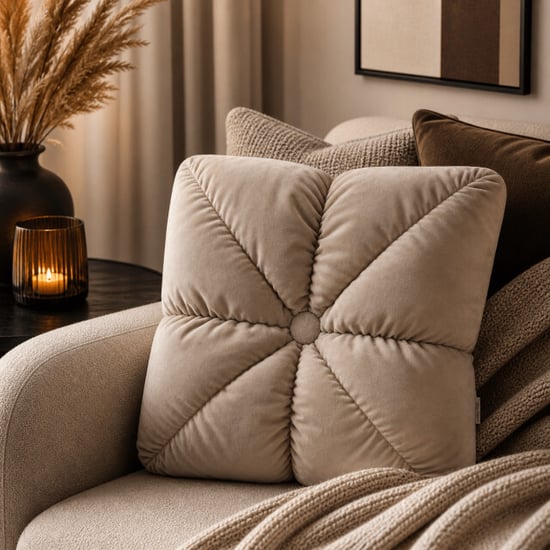 Casa di Elturo Sierkussen luxaro – velvet 45x45 cm inclusief vulling gestikt design - Image 3
