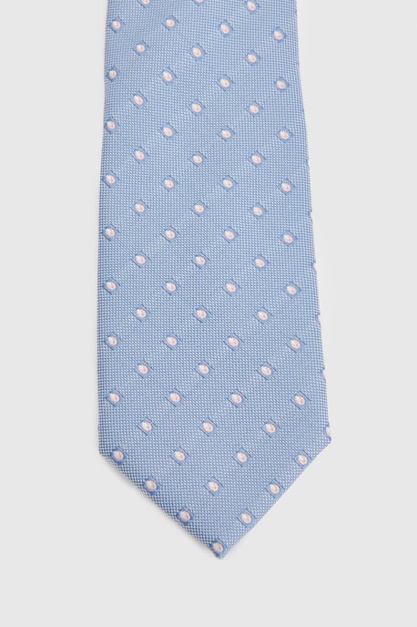 Light Blue Geo Tie - Image 2