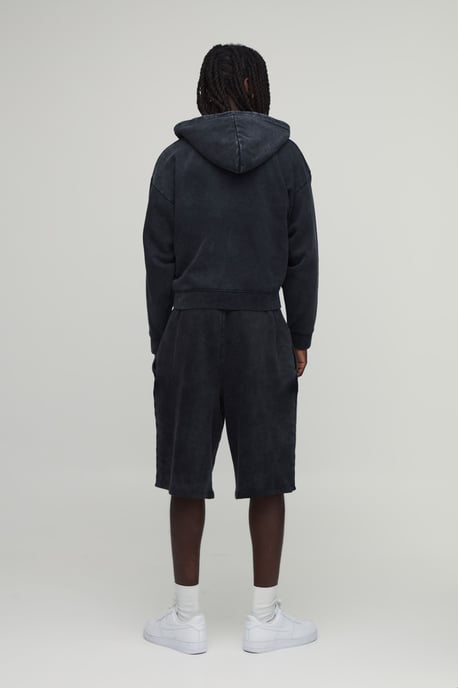 Essential Washed Jersey Jort - Image 2