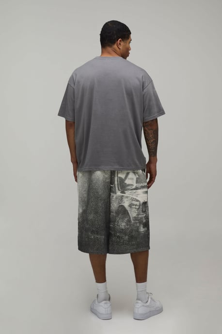 Moto Jersey Bermuda Jort - Image 3