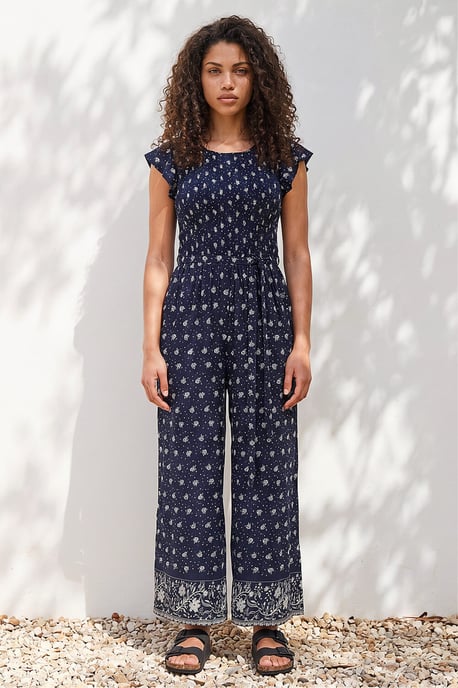Petite Frill Sleeve Jumpsuit - Image 2