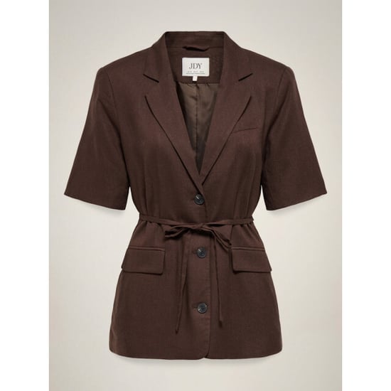 Jacqueline de Yong Jdynaomi linen ss belt blazer tlr - - Image 1