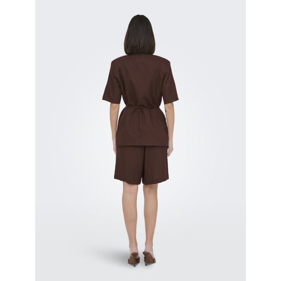 Jacqueline de Yong Jdynaomi linen ss belt blazer tlr - - Image 6