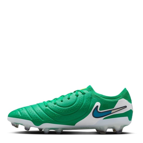 Men's Nike Legend 10 Elite Adults Firm Ground Football Boots in Green/Black - Image 2
