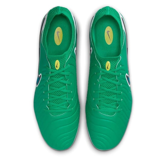 Men's Nike Legend 10 Elite Adults Firm Ground Football Boots in Green/Black - Image 6