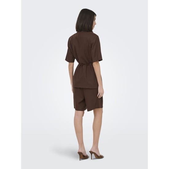 Jacqueline de Yong Jdynaomi linen mw bermuda shorts tlr steen - Image 2