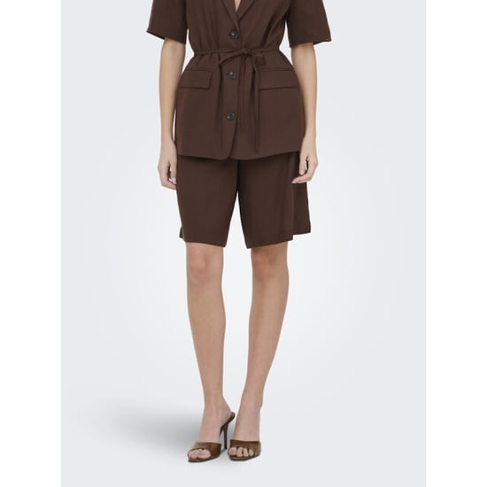 Jacqueline de Yong Jdynaomi linen mw bermuda shorts tlr steen - Image 4