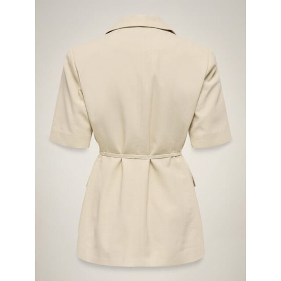 Jacqueline de Yong Jdynaomi linen ss belt blazer tlr zand - Image 6