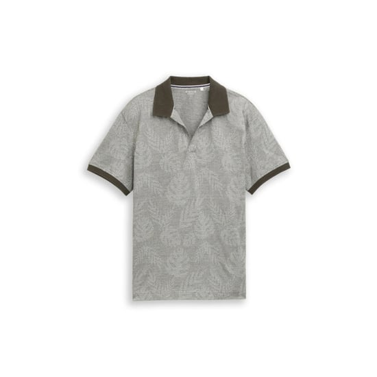 Tom Tailor Aop polo ss army - Image 1