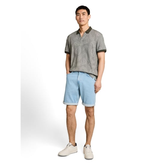 Tom Tailor Aop polo ss army - Image 3
