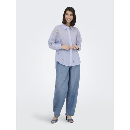 Jacqueline de Yong Jdypaige ls loose emb. shirt wvn dessin - Image 3